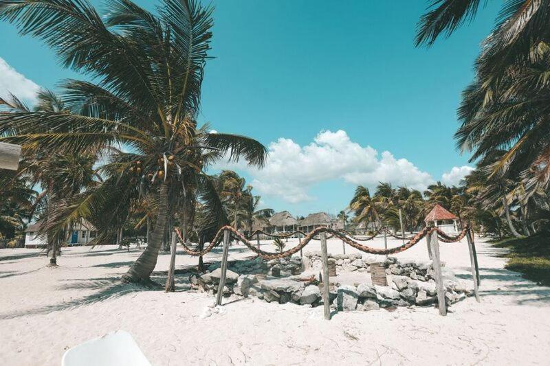 Cabanas Ecoturisticas Costa Maya Mahahual Extérieur photo